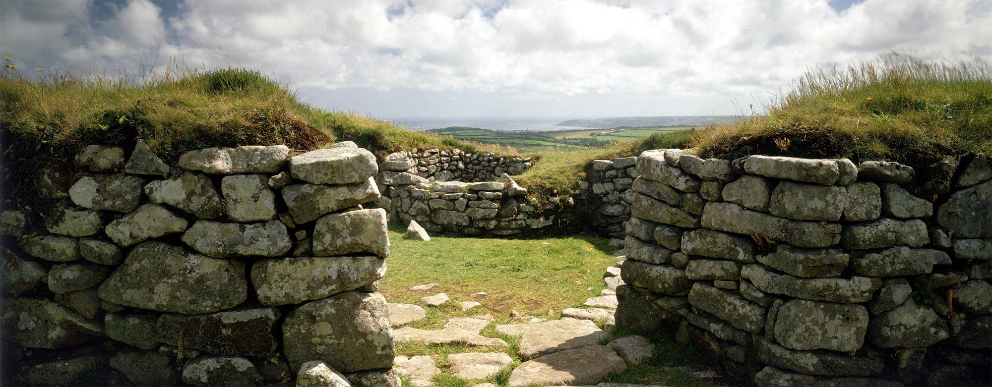 Chysauster Iron Age village, Cornwall