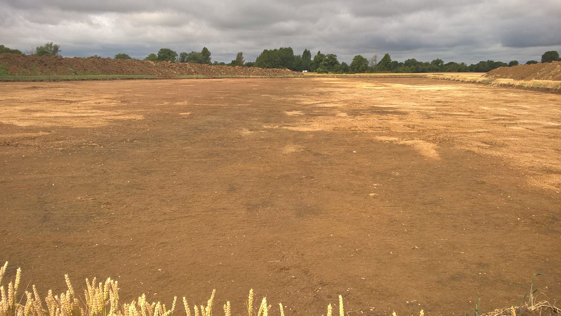 Site Preparatory Works at Sutton Courtenay Quarry in Oxfordshire