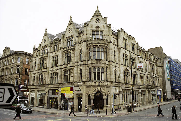 105-113 Deansgate, including 5 John Dalton Street, Manchester © Mr Nigel Wood. Source Historic England.NMR