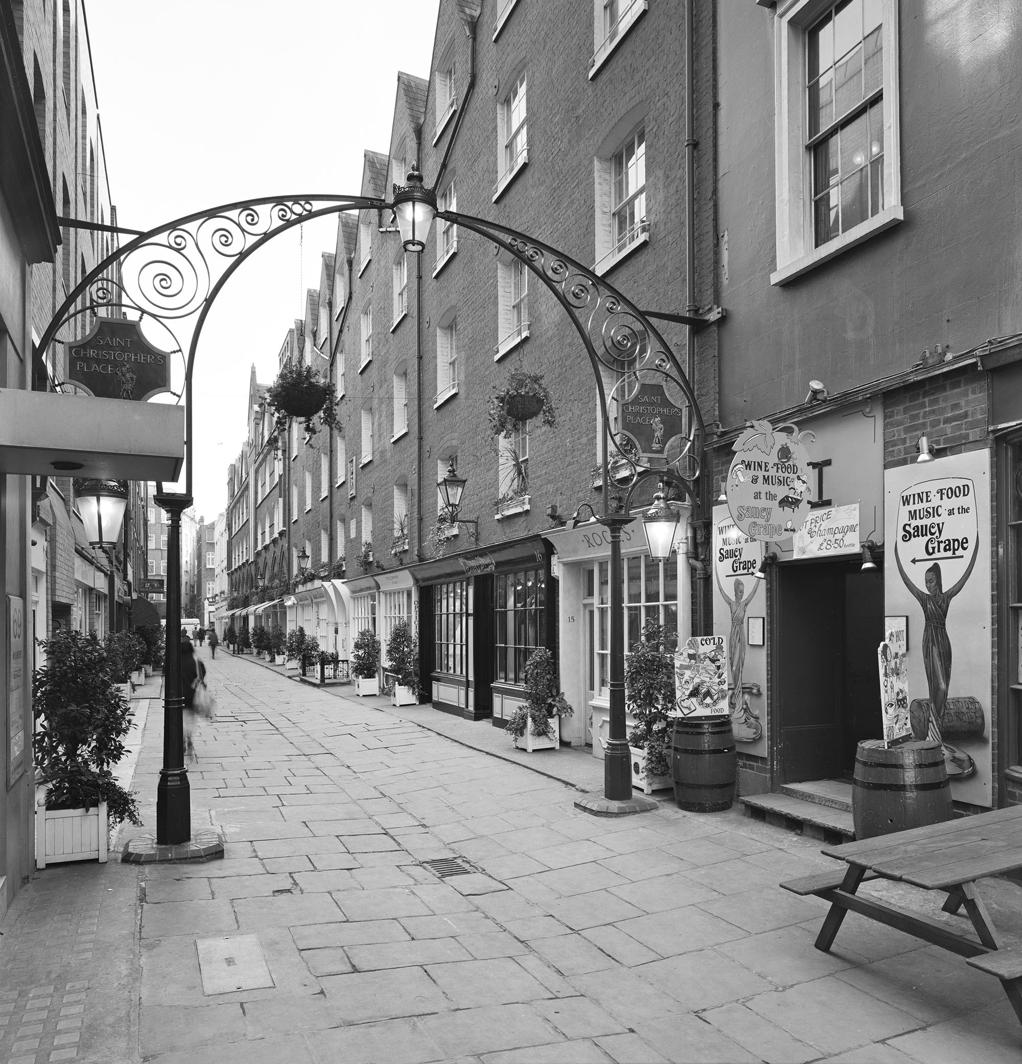 St Christopher’s Place, Marylebone, City of Westminster.