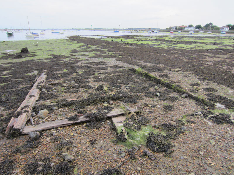Emsworth, Hampshire. 19th to early 20th century oyster ponds.
