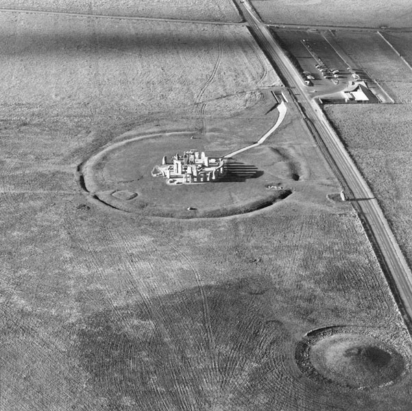 26 November 1973, Aerial view from the east