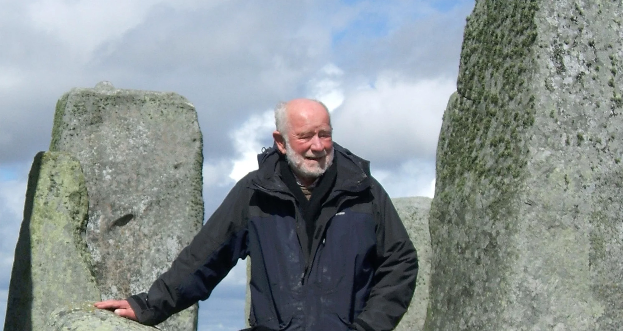Geoff Wainwright at Stonehenge