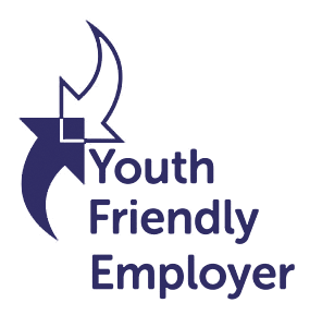Youth Friendly Employer badge.
