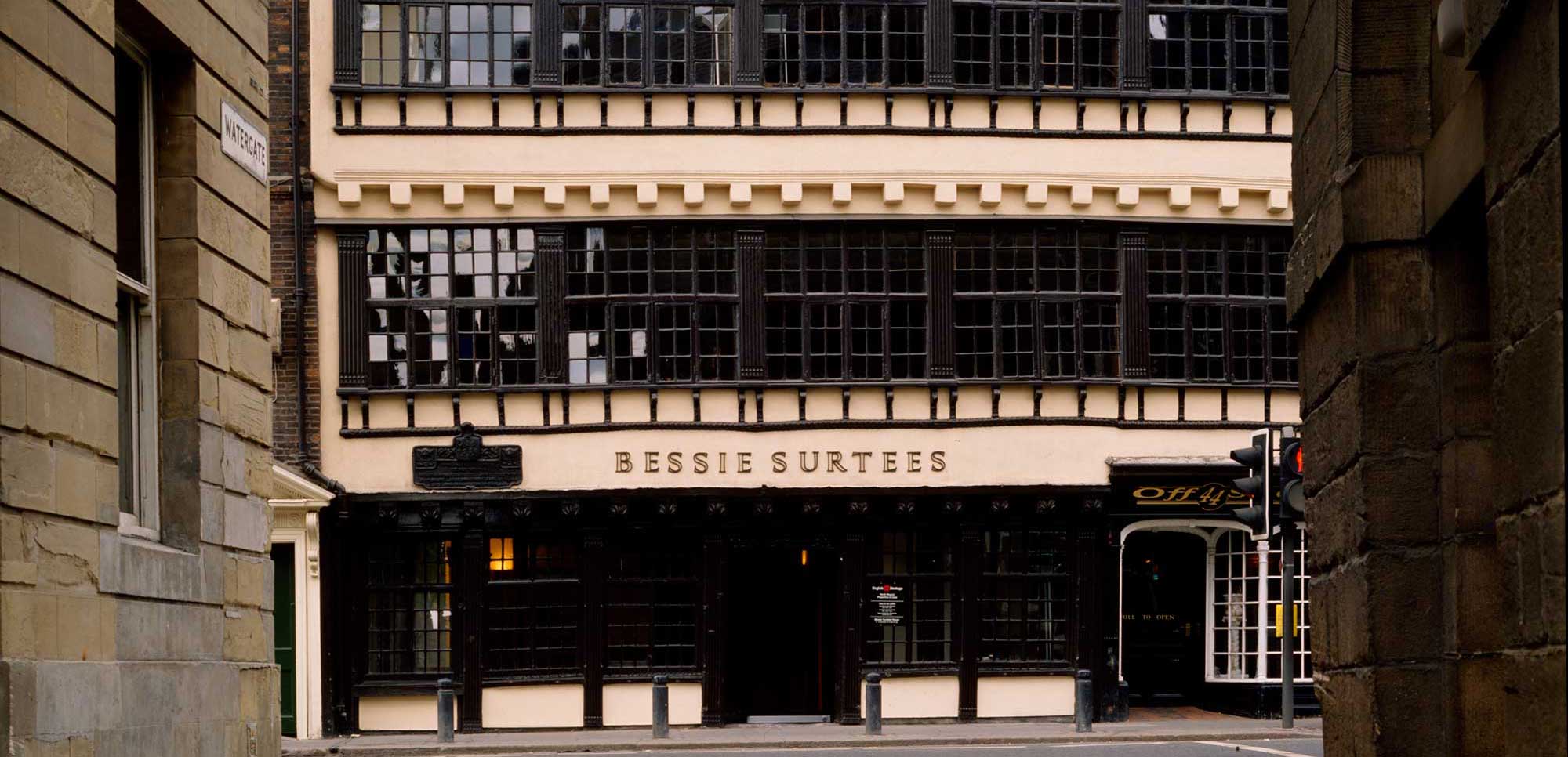 Exterior view of Bessie Surtees House from Watergate lane