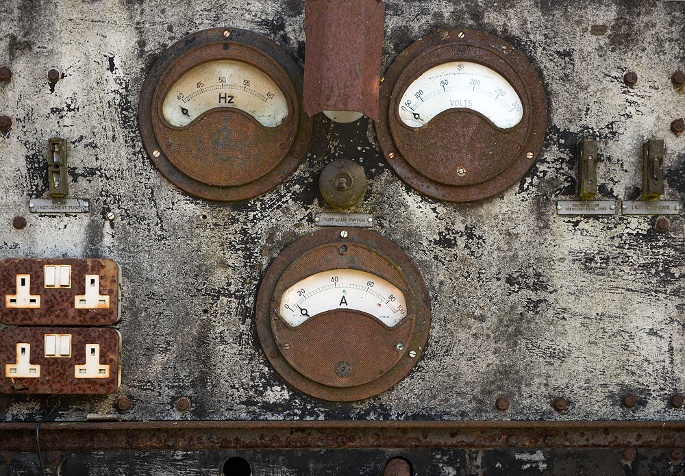 Controls at Westonzoyland Pumping Station, Somerset