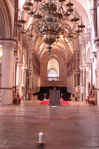 Thomas Beckett’s Shrine at Canterbury Cathedral