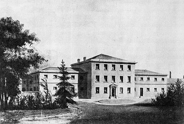 The York Retreat, from Digby's study of the York Retreat. 1796-1914.