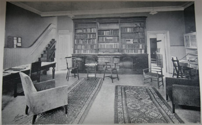 The Women’s Library. The Library at Women’s Service House, 1924
