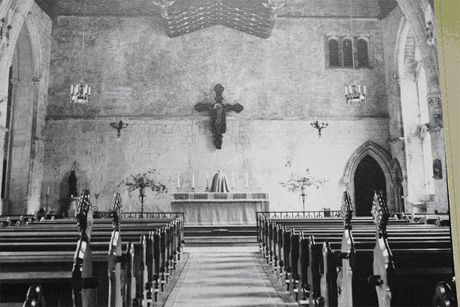 Interior of Mayfield Convent Chapel