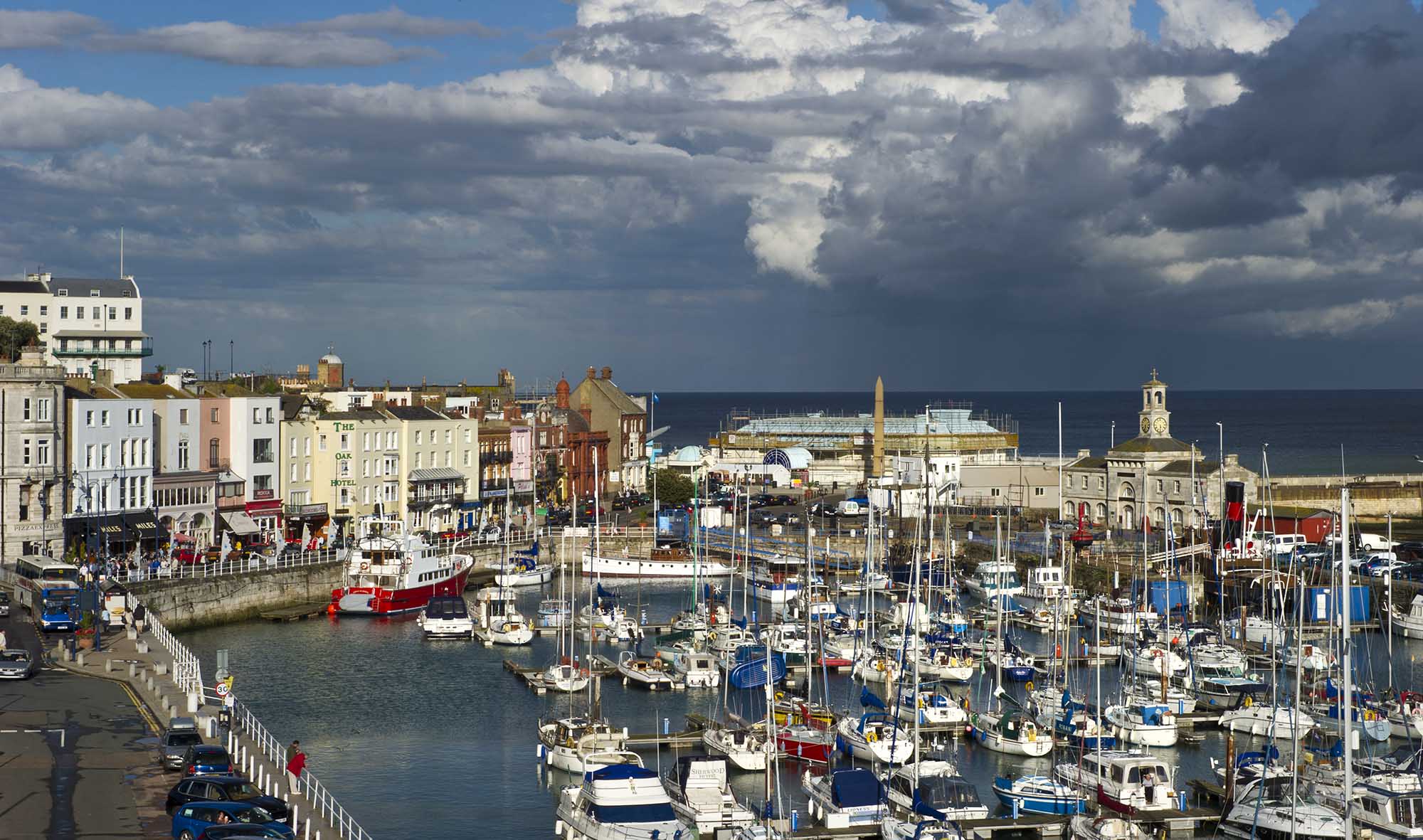 View of Ramsgate harbour
