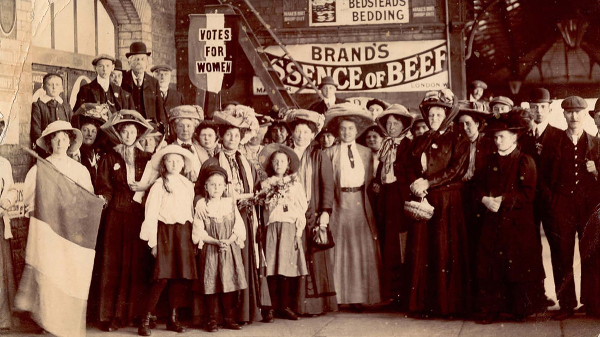 Votes for Women campaigners, 1909