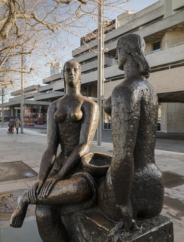 London Pride by Frank Dobson, South Bank, London, 1951. Listed Grade II © Historic England