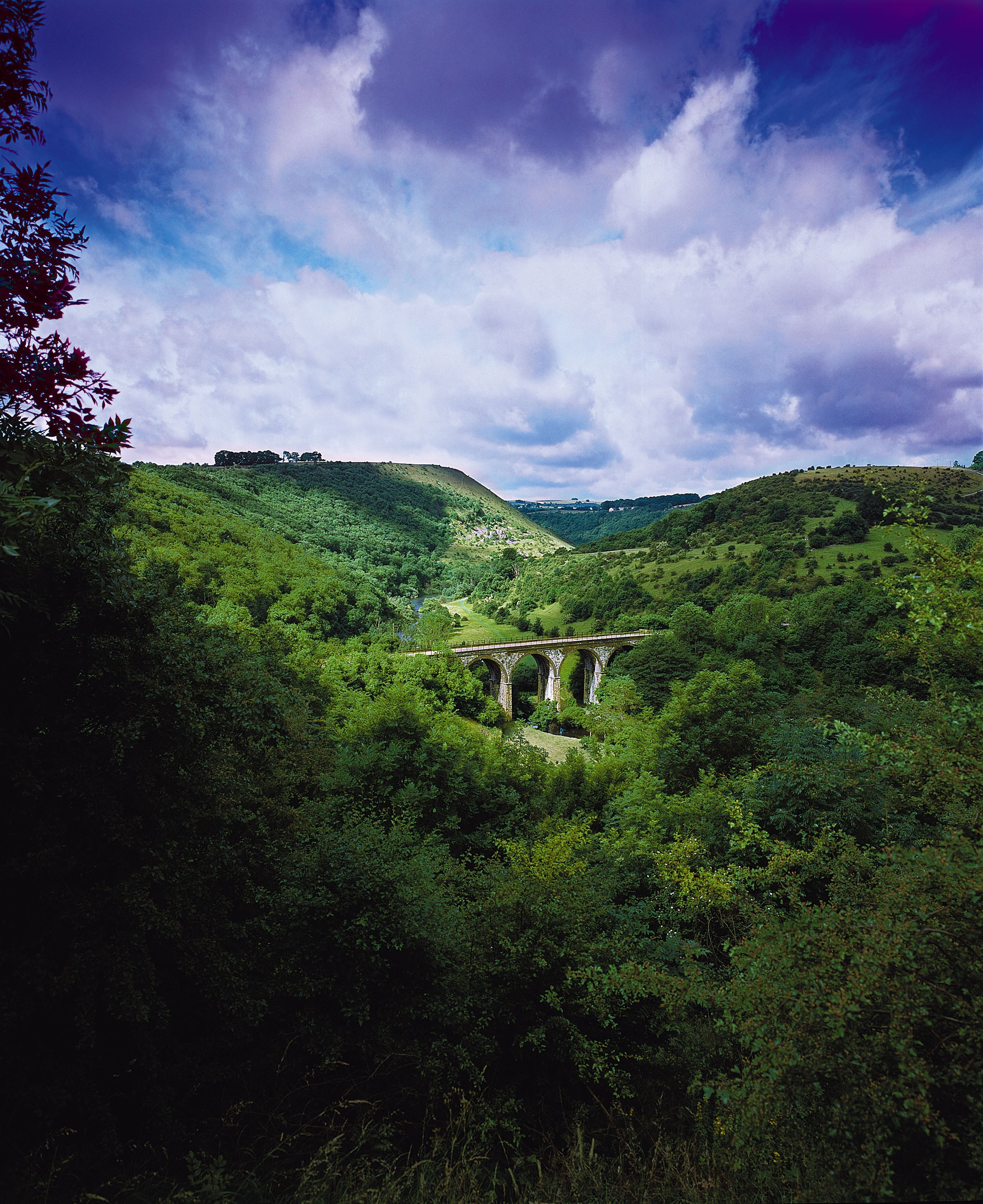 Monsal Dale Railway Viaduct, Derbyshire