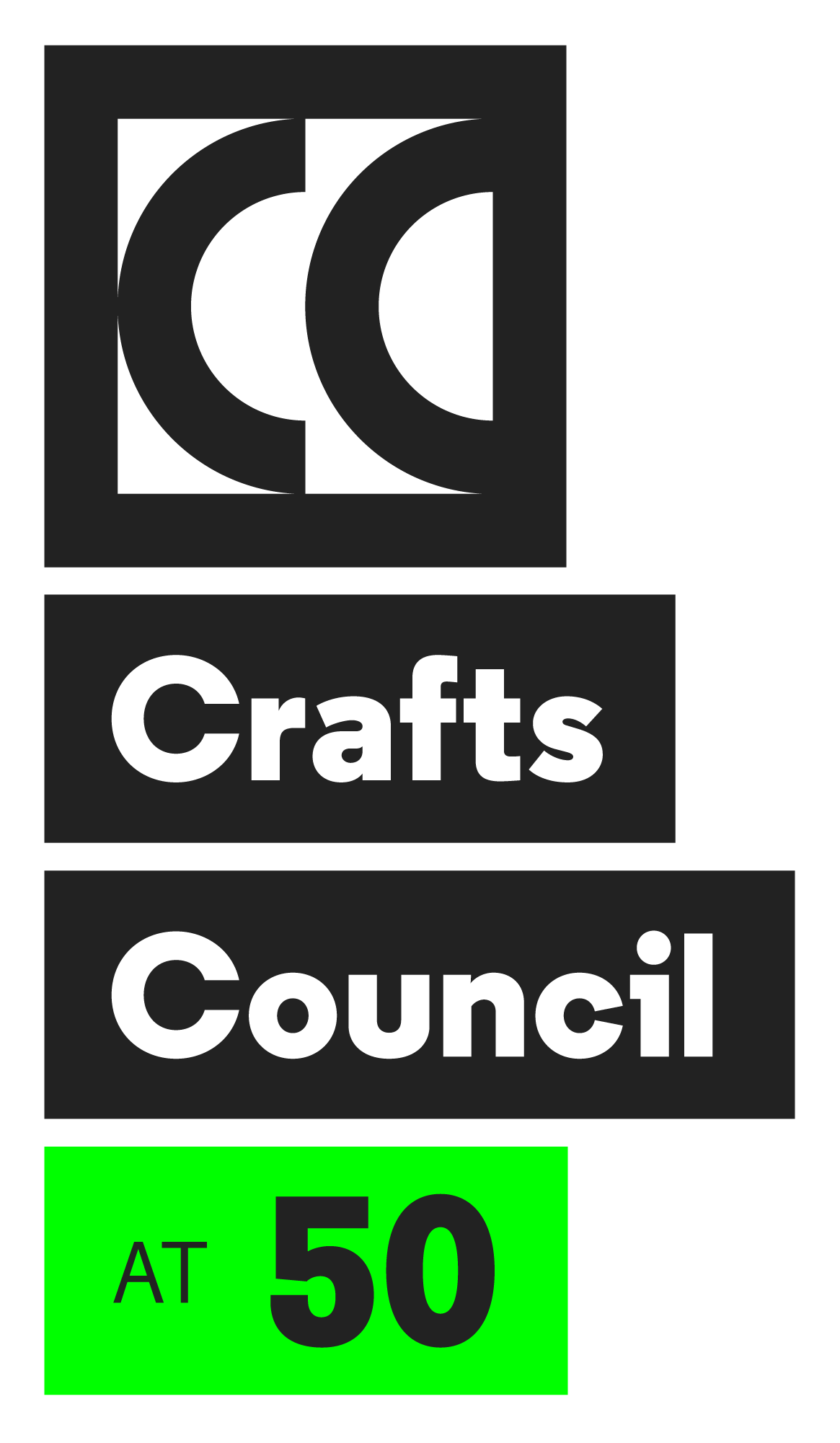 Crafts Council at 50 logo