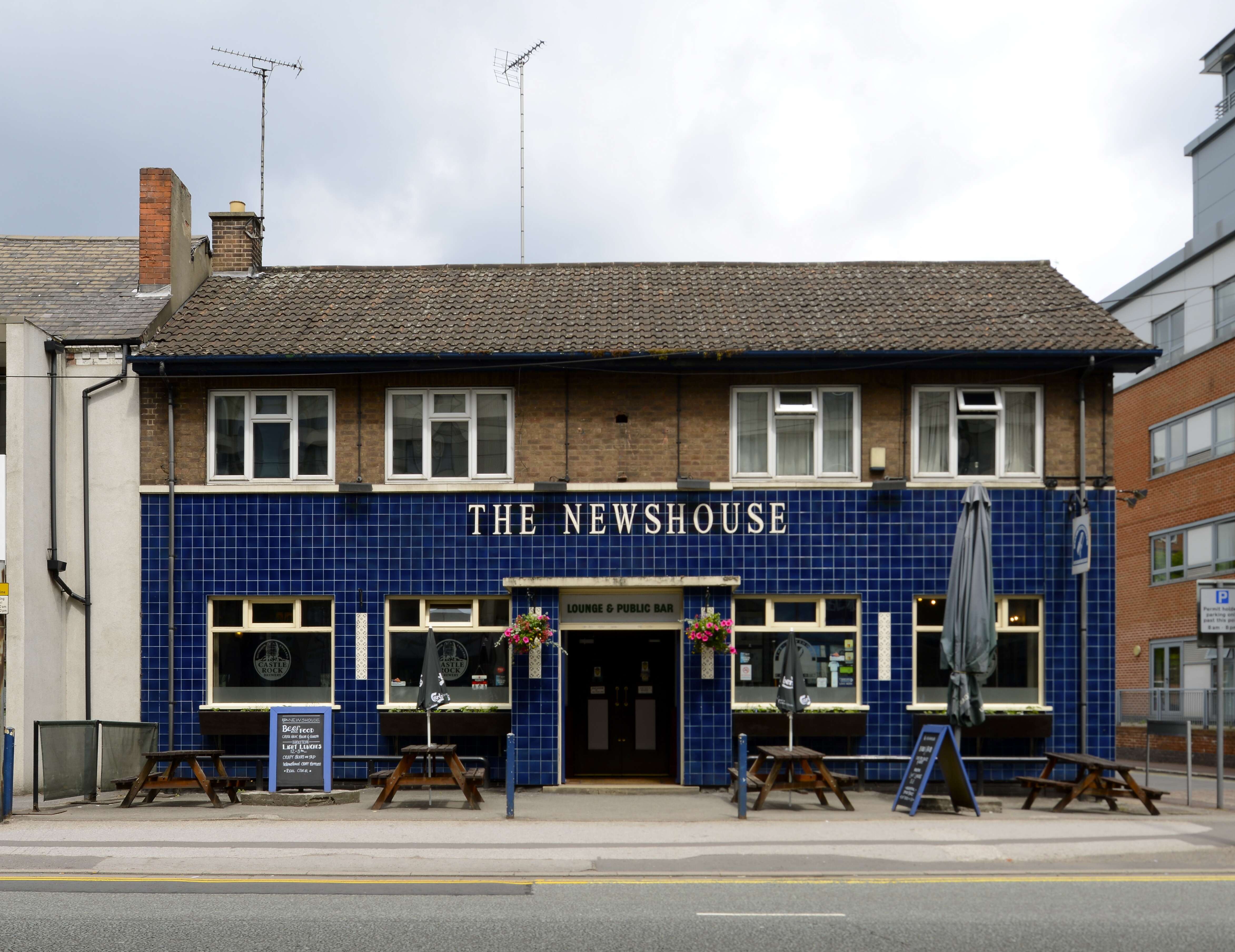 Image of Newshouse pub, Canal Street, Nottingham. Probably built or rebuilt in the early 1960s