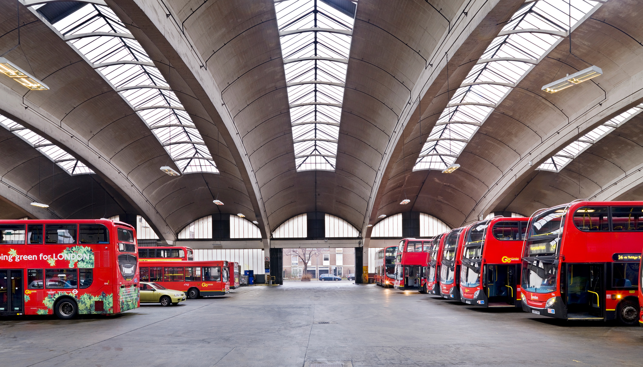 Stockwell Bus Garage 1951 to 1954